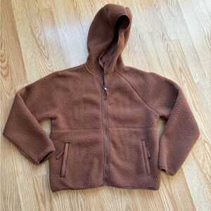 Burnt Orange/brown teddy jacket